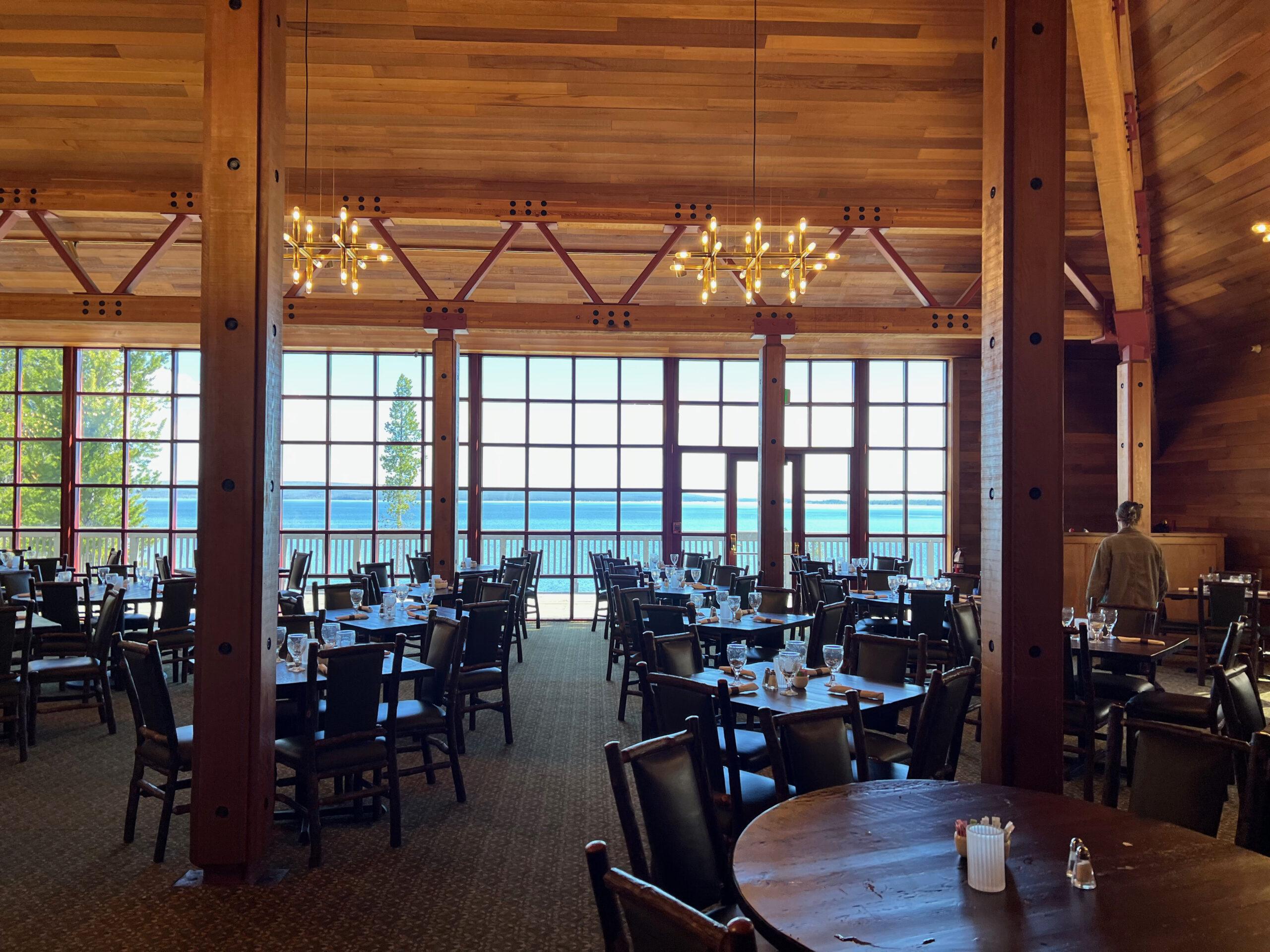 dining room in lodge