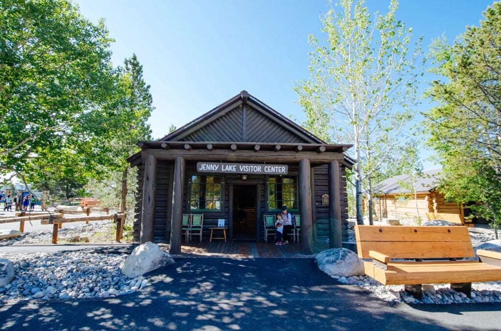 visitor center at Jenny Lake in Grand Teton