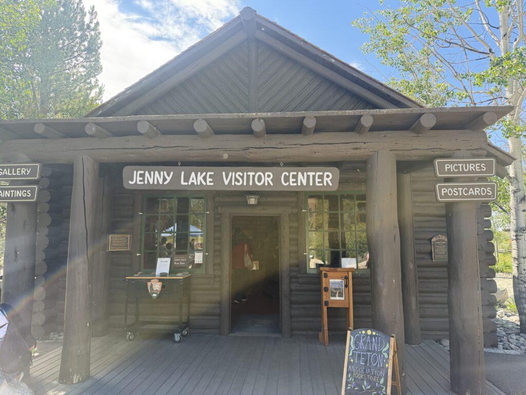 Jenny Lake visitor center in Grand Teton