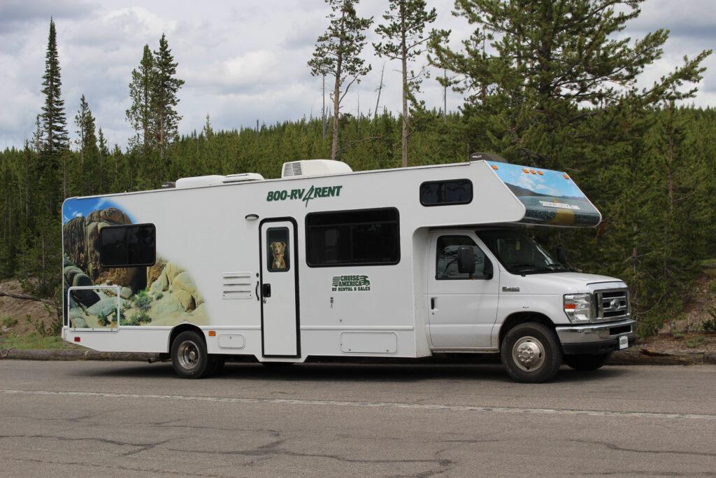 Rv in Yellowstone
