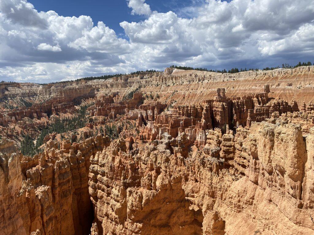 View of Bryce canyon from Sunset Point