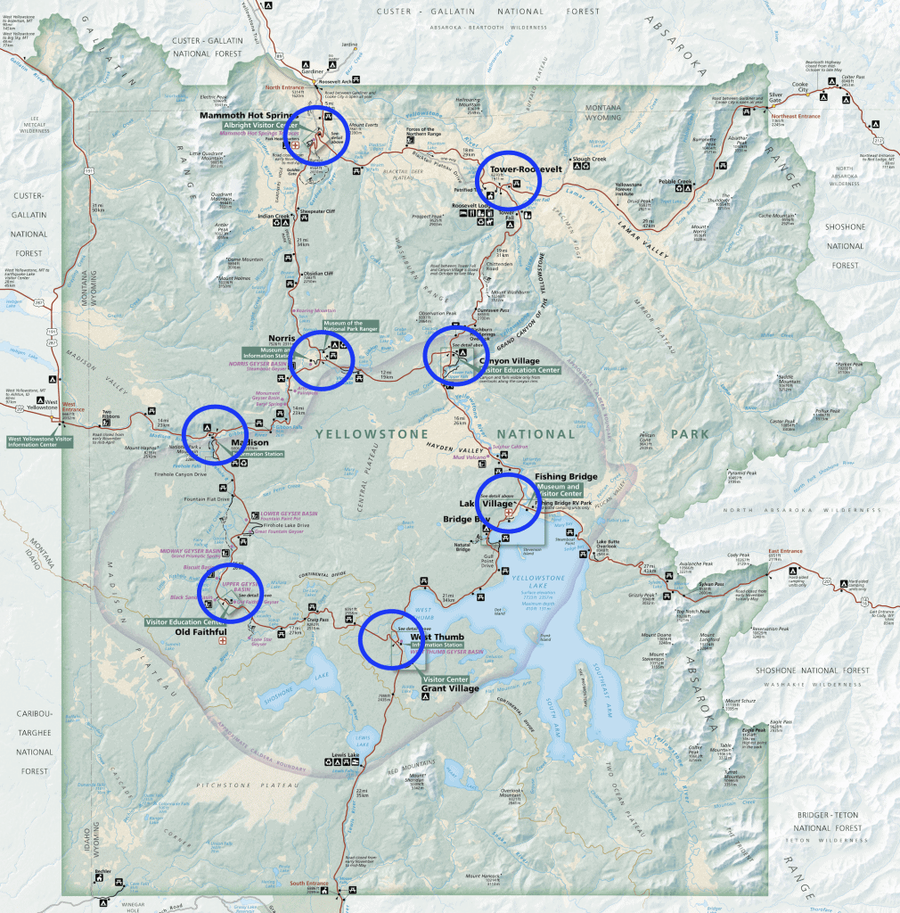 Yellowstone Grand Loop Map Driving In Yellowstone: 8 Things You Need To Know – We're In The Rockies