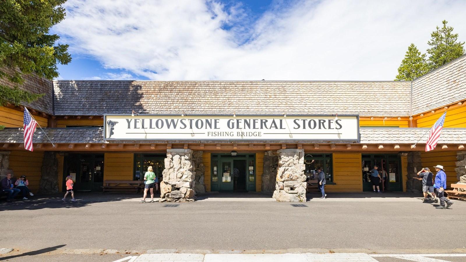 general store in Yellowstone