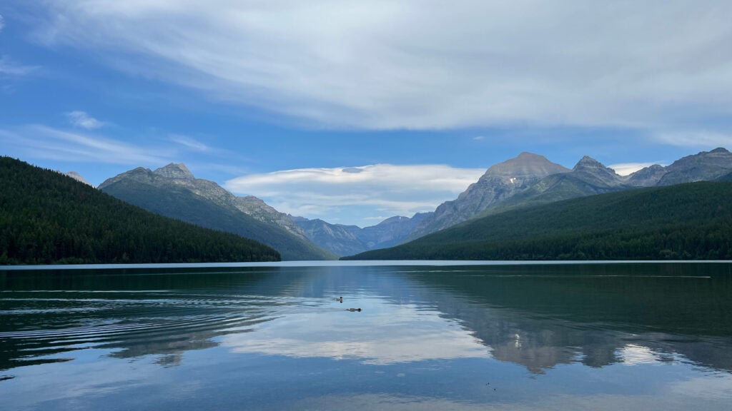 glacier bowman lake