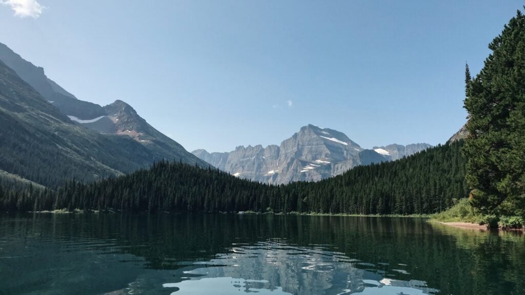Lake in Glacier National Park