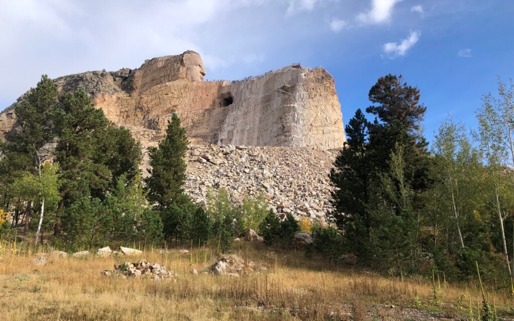 Another view of Crazy Horse