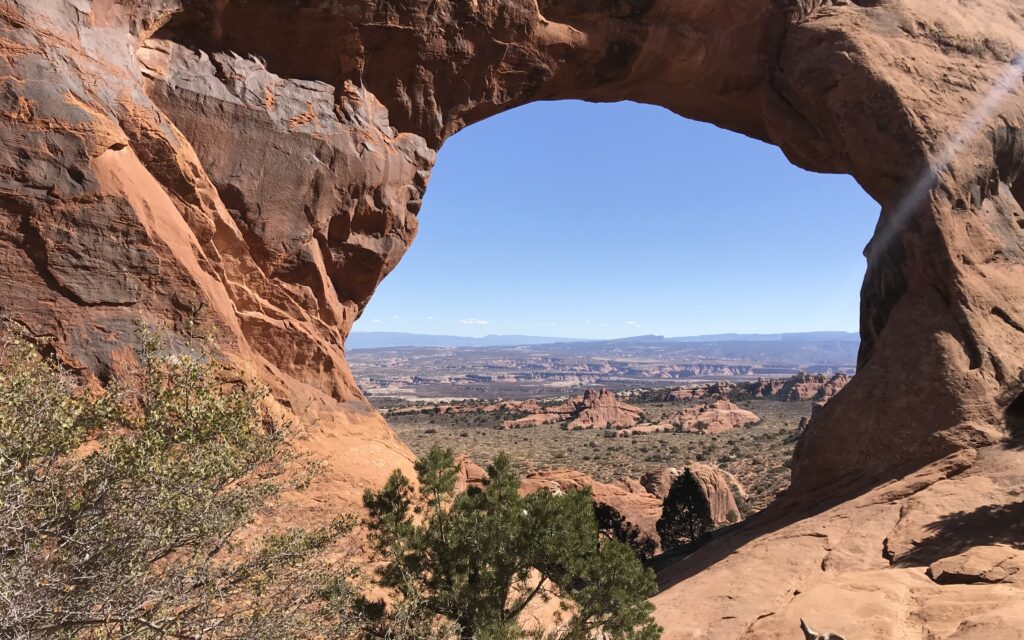 Arches in the fall