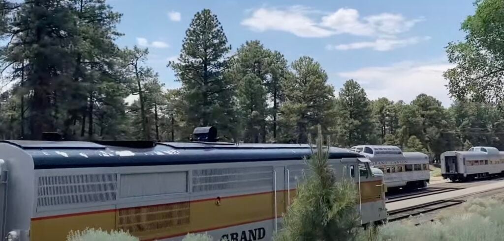 Photo of the Grand Canyon Train