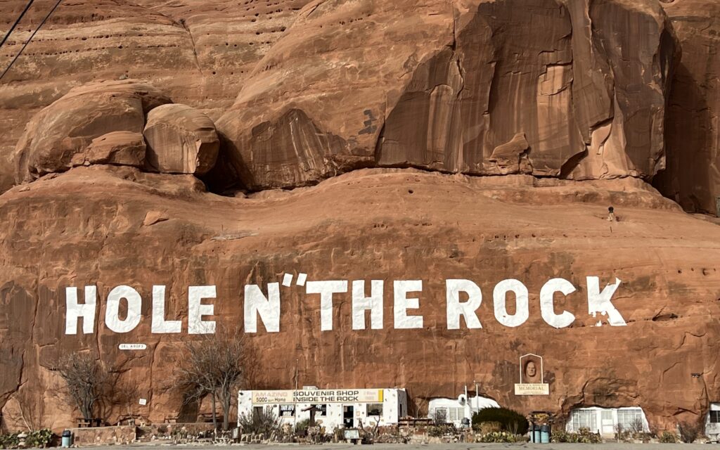 Hole 'N' the Rock near Canyonlands