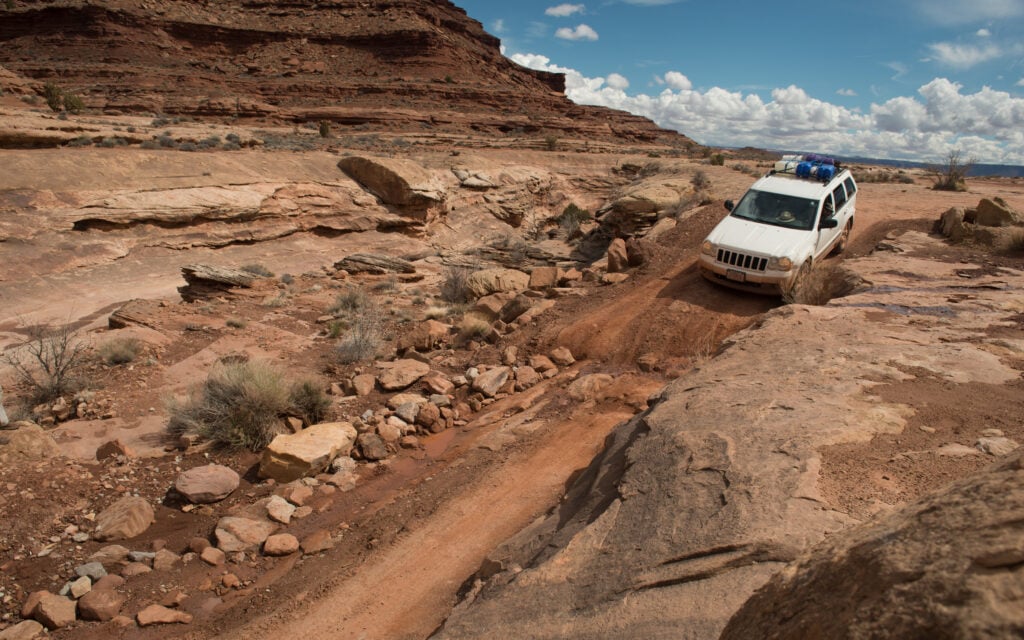 Off-roading in Canyonlands