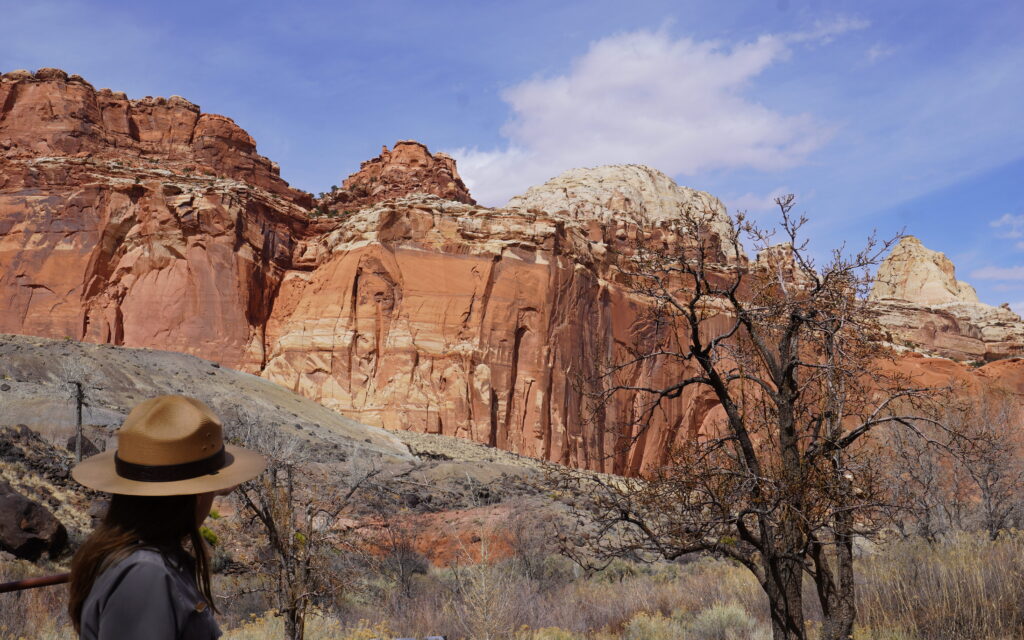 Ranger at Capitol Reef