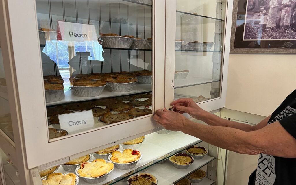 Pies from the Gifford Homestead in Fruita Capitol Reef