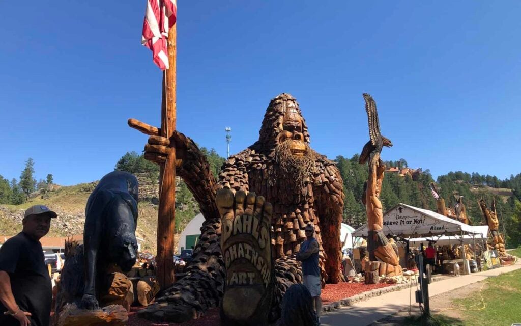 Worlds Largest Bigfoot in Keystone, SD