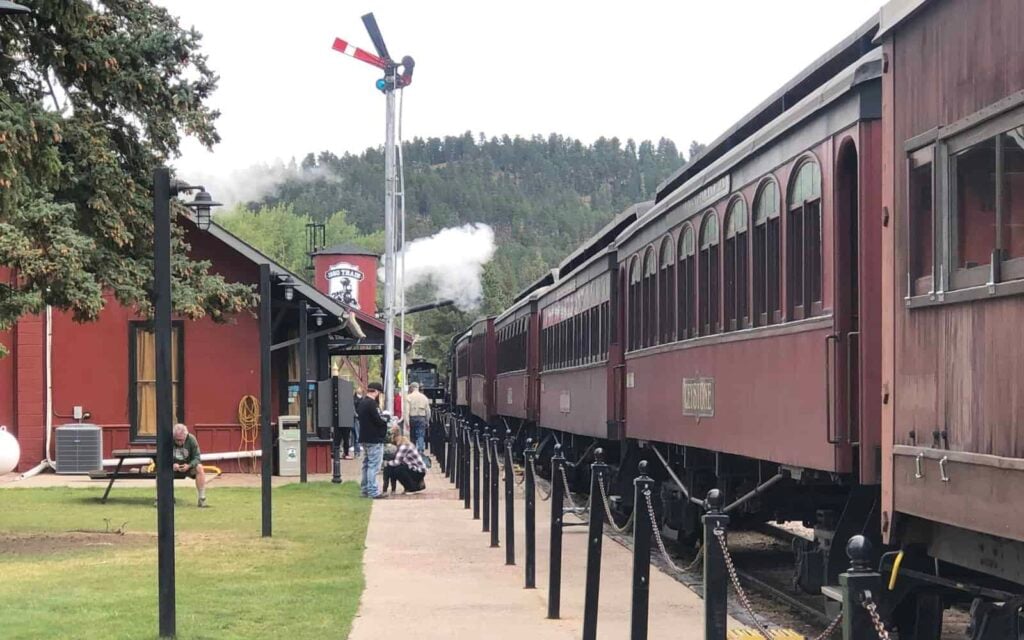 1880 Train Hill City Depot