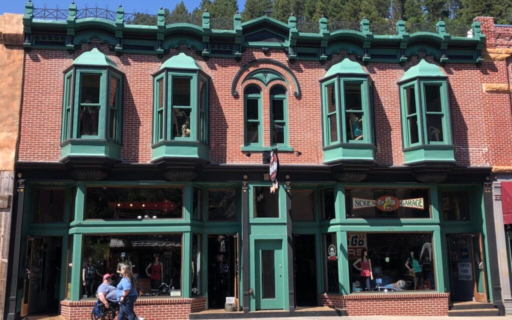 Front of store Deadwood South Dakota