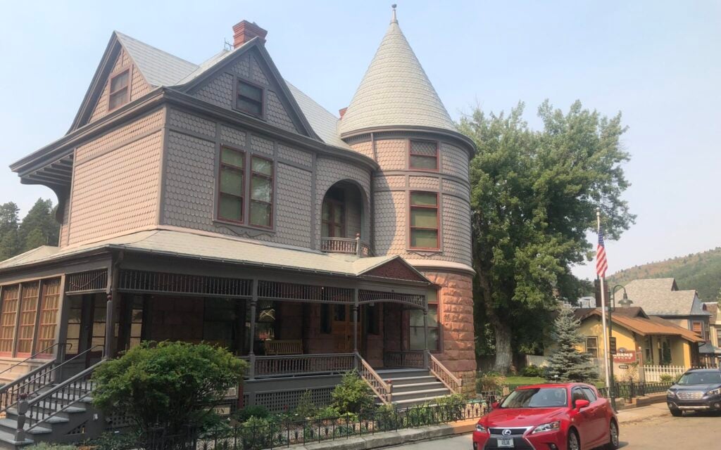 Historic Adams house in Deadwood South Dakota