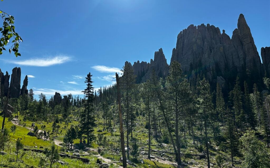 Cathedral spires