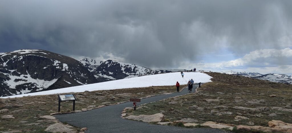 storm on Trail Ridge Road