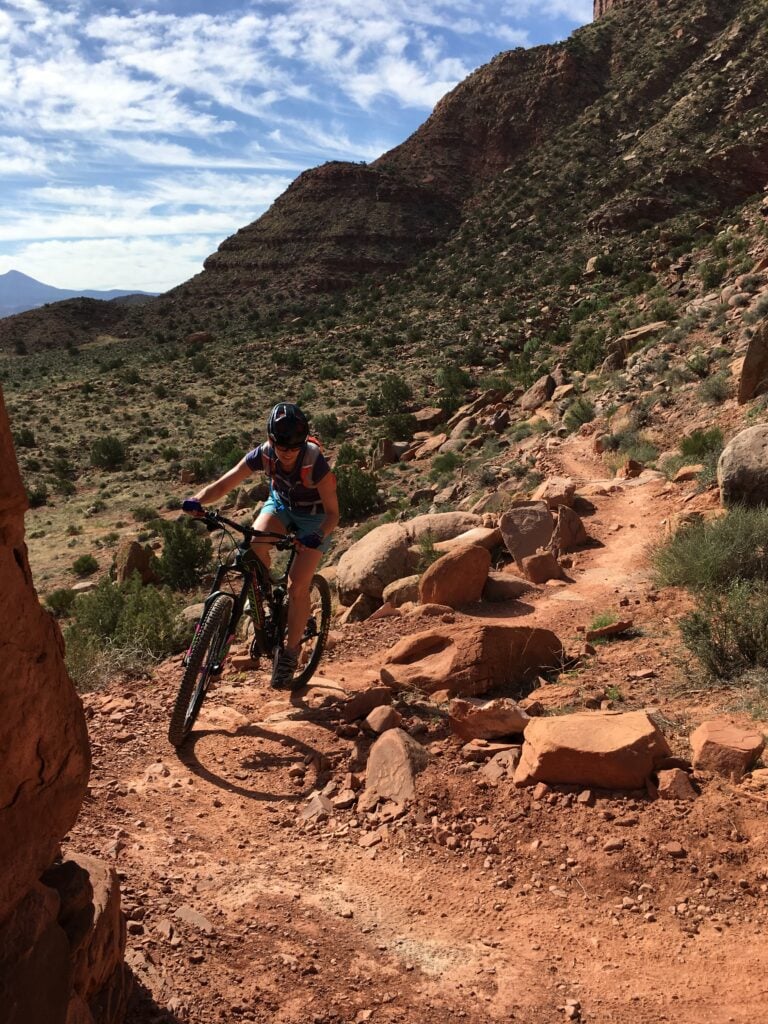 Moab biking
