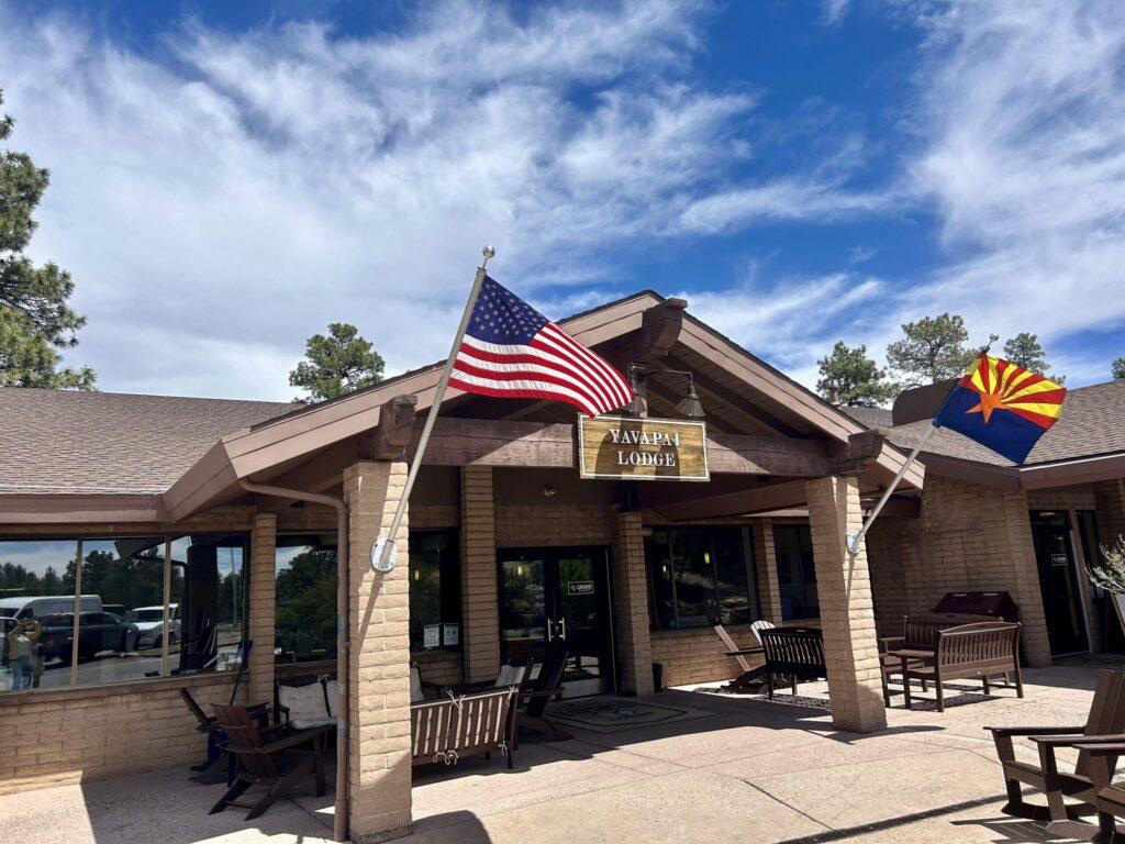 Entrance to Yavapai Lodge