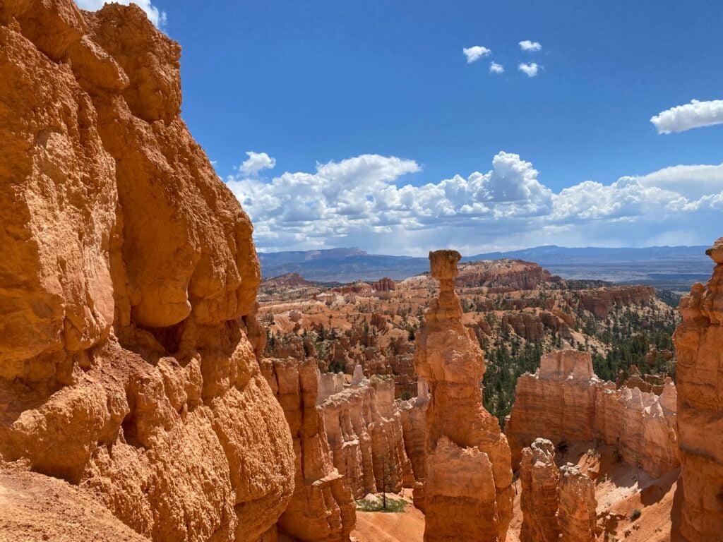 hoodoos from Navajo Loop Trail in Bryce Canyon