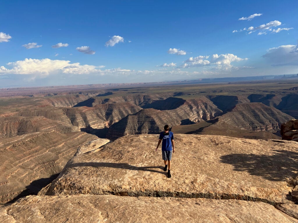 child at Muley Point