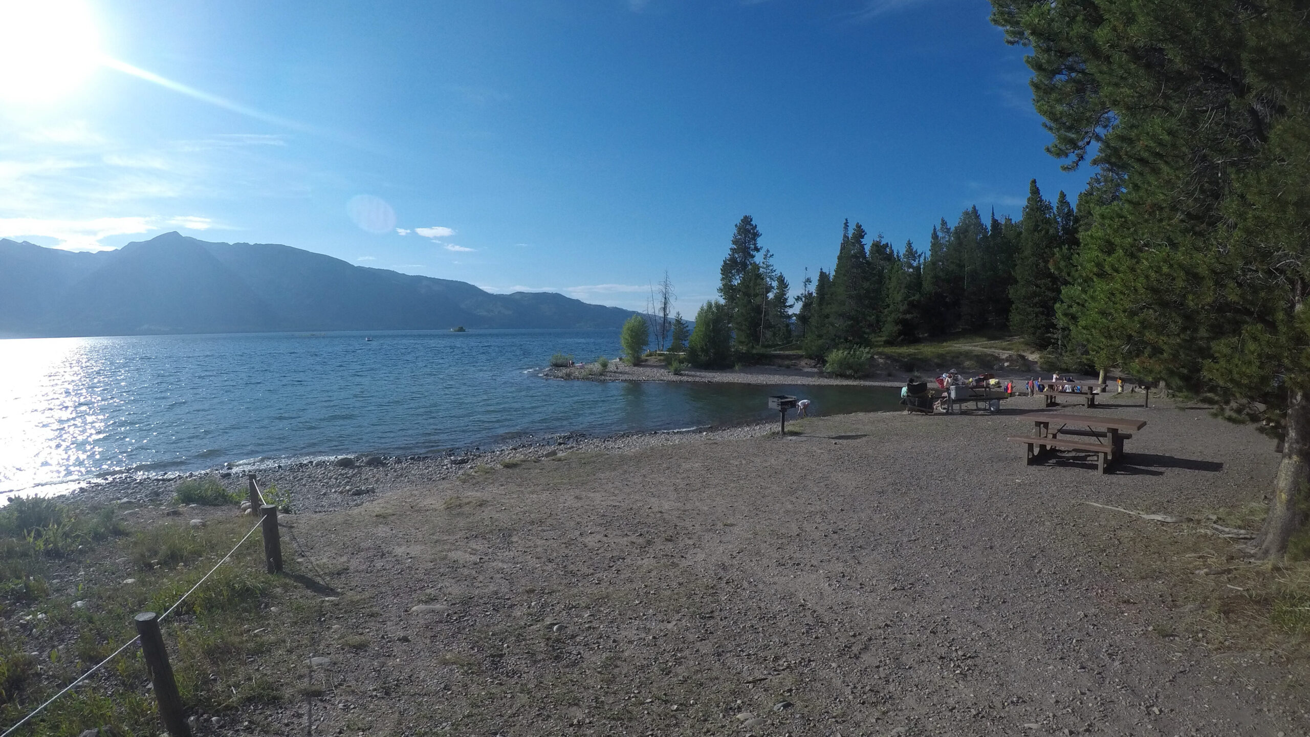 Shoreline at Jackson Lake