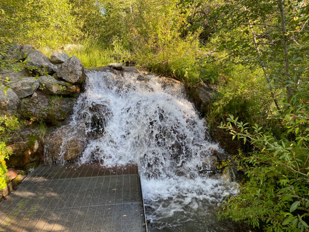 small waterfall