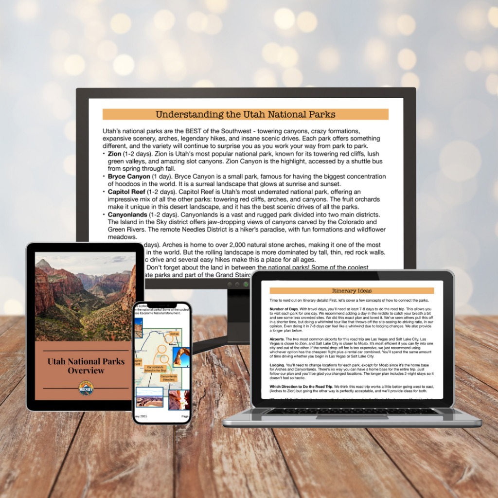 We're in the Rockies, Utah National Parks Road trip guide images