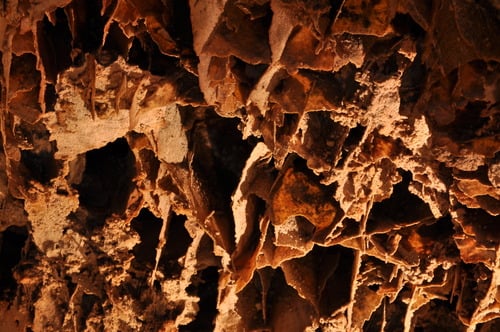 boxwork in cave