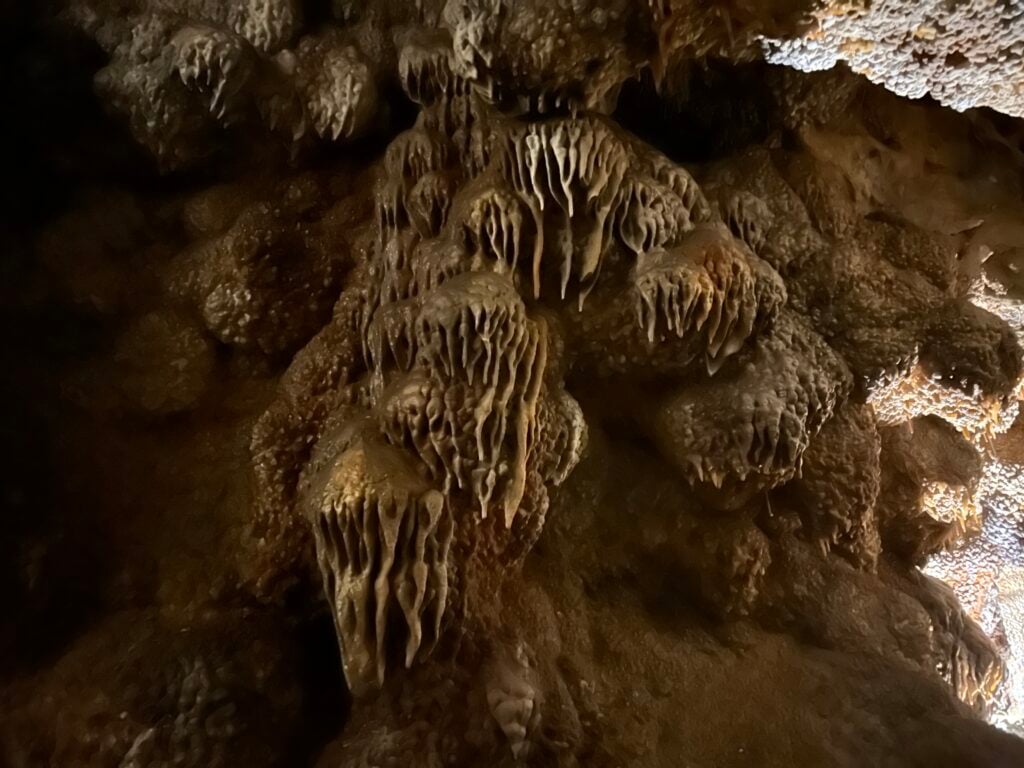 Weird cave formation