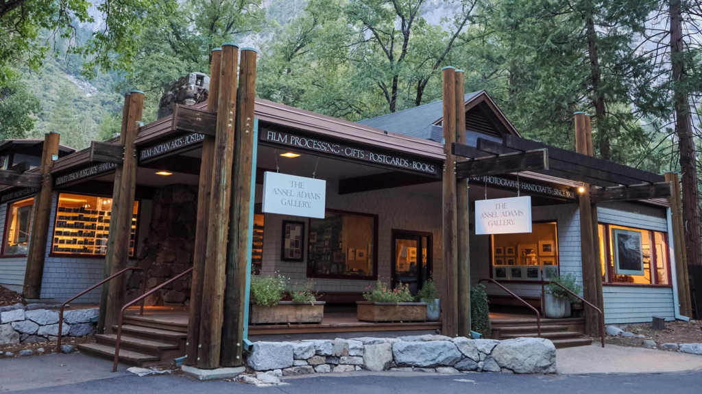 outside of art gallery