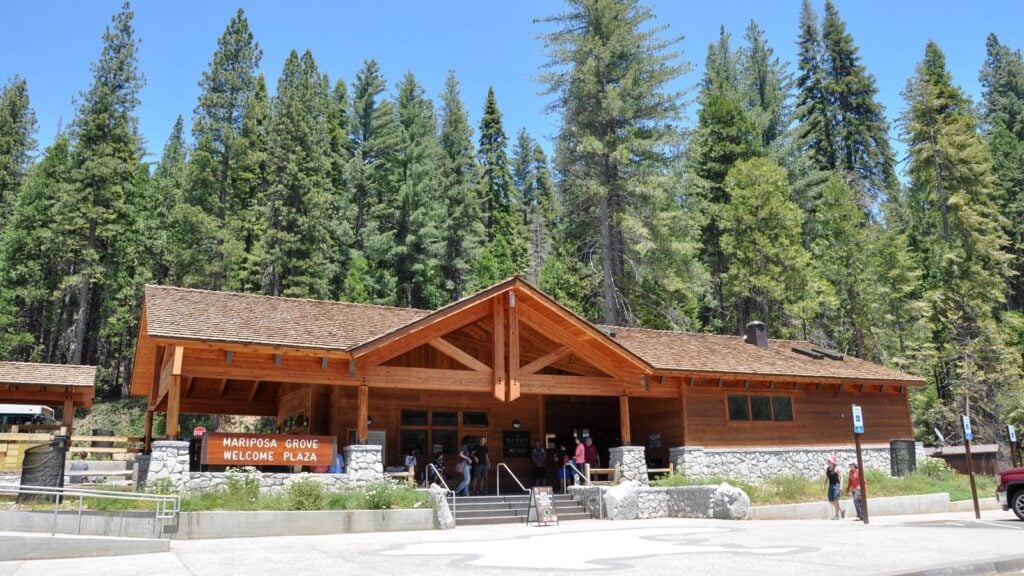 Mariposa Grove Welcome plaza