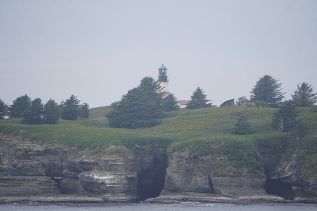 island with lighthouse