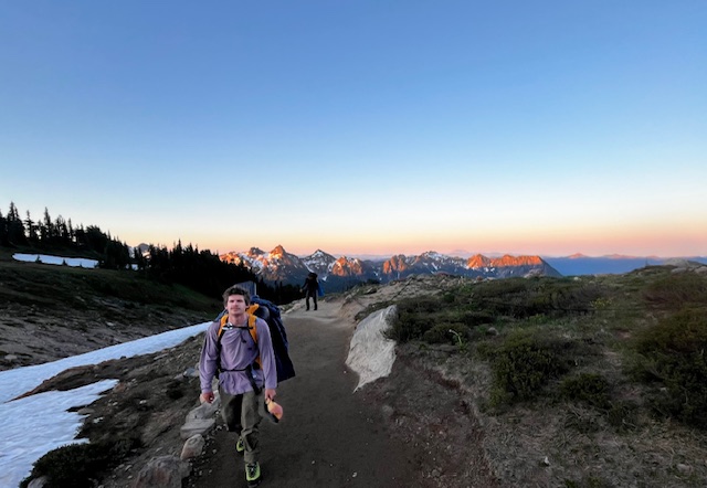 Rainier backpacking