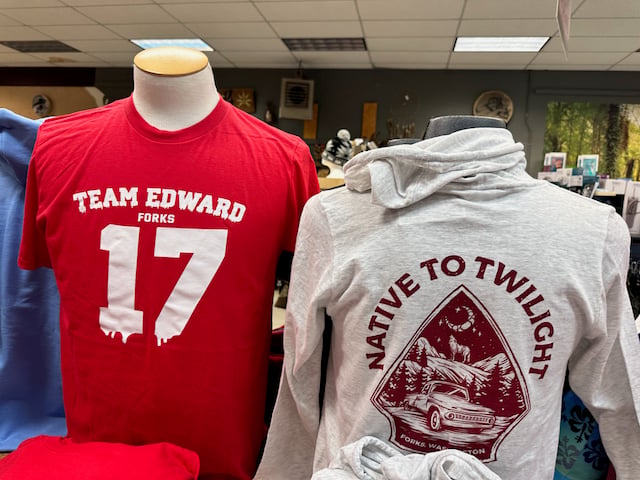 shirt and hoodie Twilight merchandise