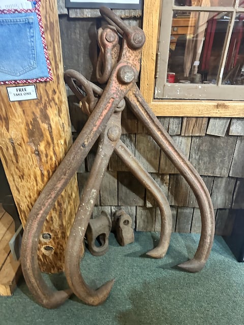 logging tools from museum