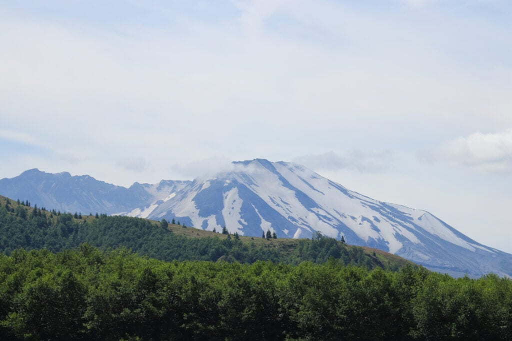 view of Mount St. Helens