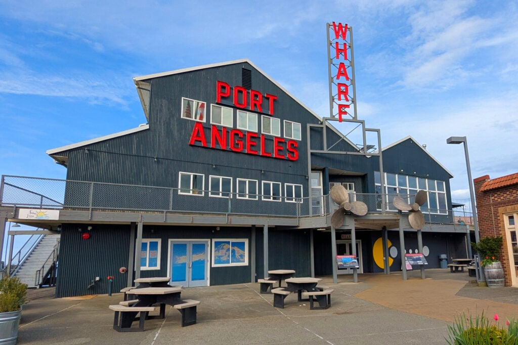 Port Angeles Wharf building