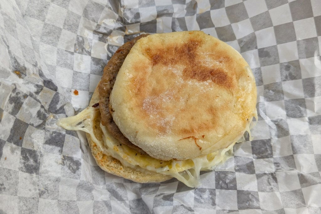 breakfast sandwich