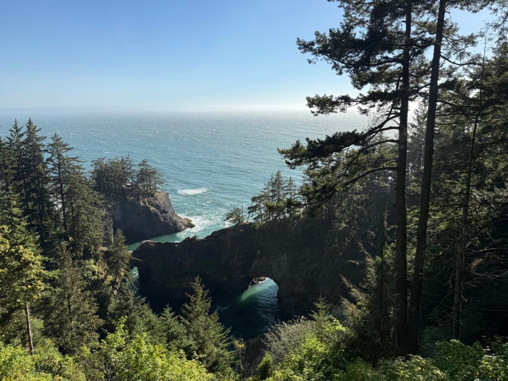 Arch Rock near beach
