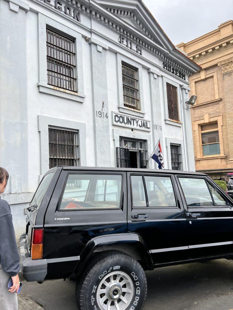 jailhouse and SUV used in the movie The Goonies