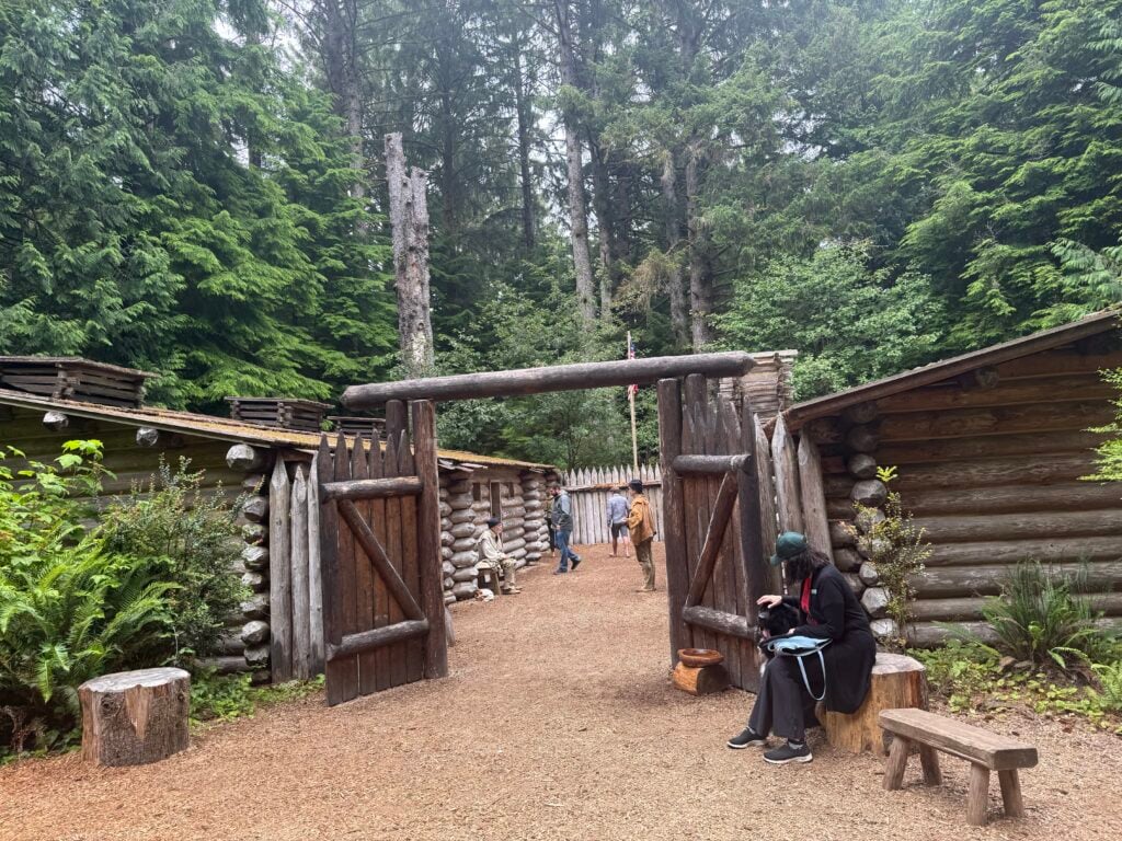 open doors to fort