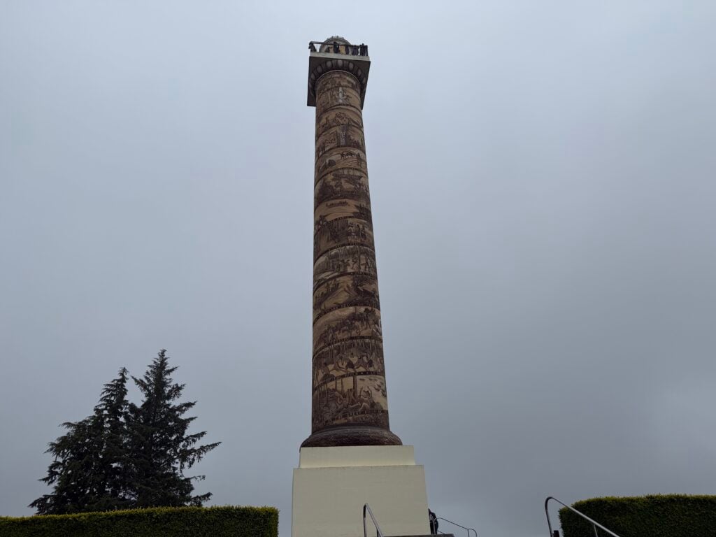 large cement pillar