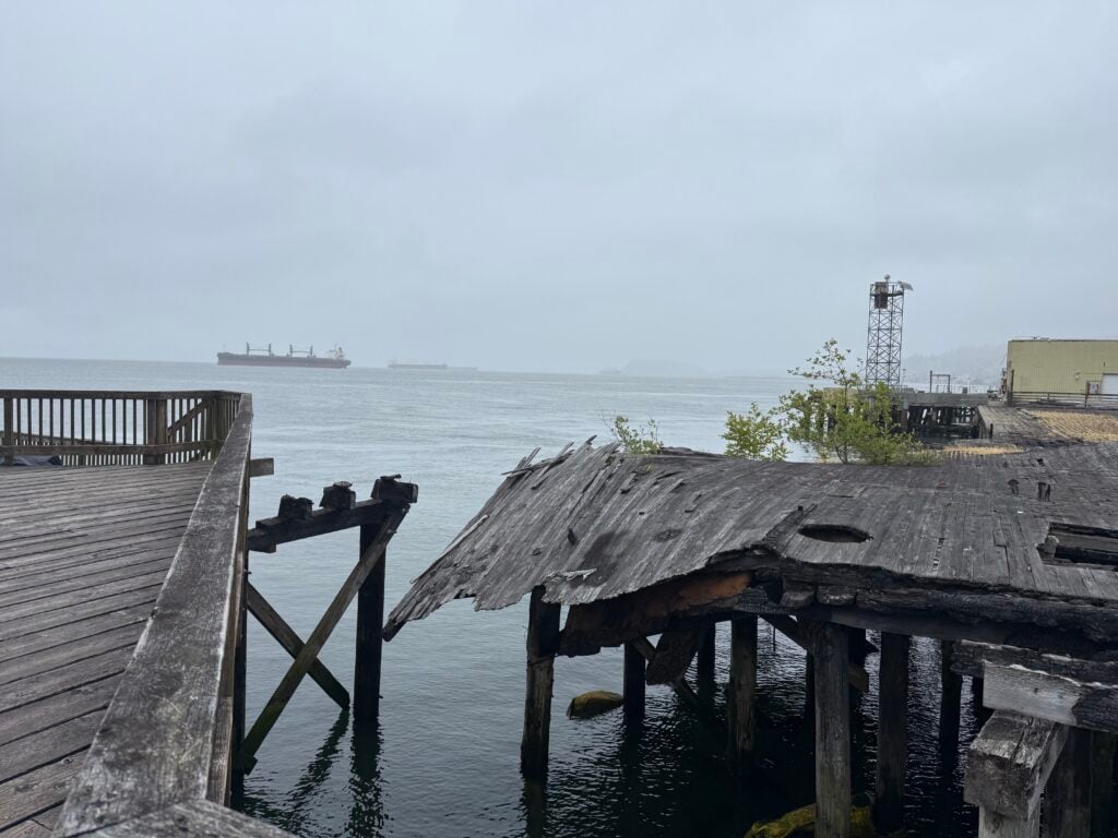 view of water from riverwalk