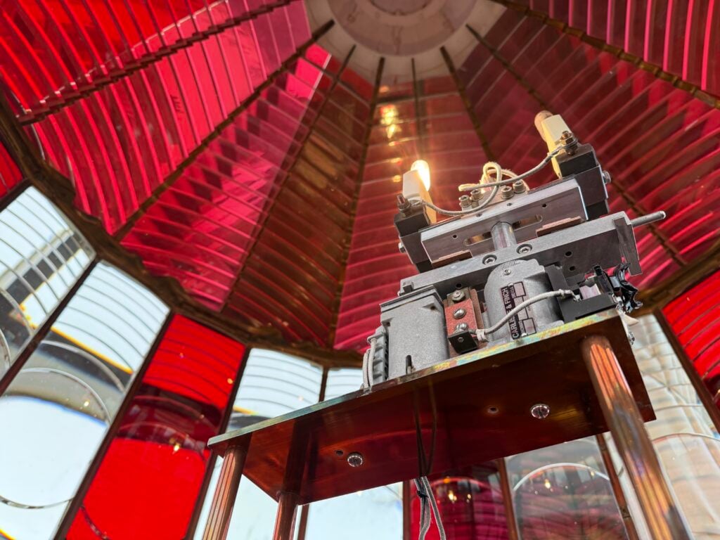 inside lighthouse