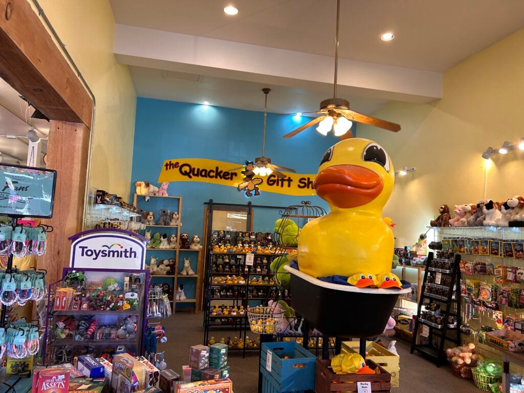 inside gift shop