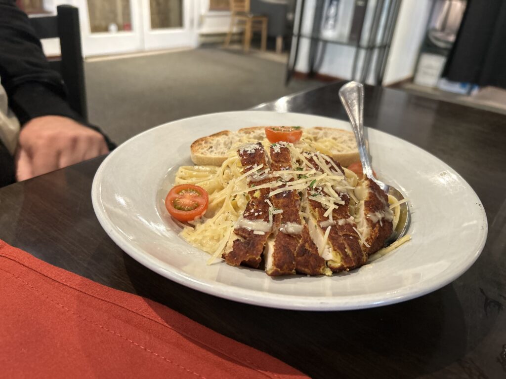 chicken alfredo