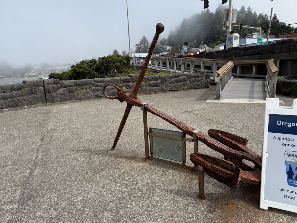 rusty anchor