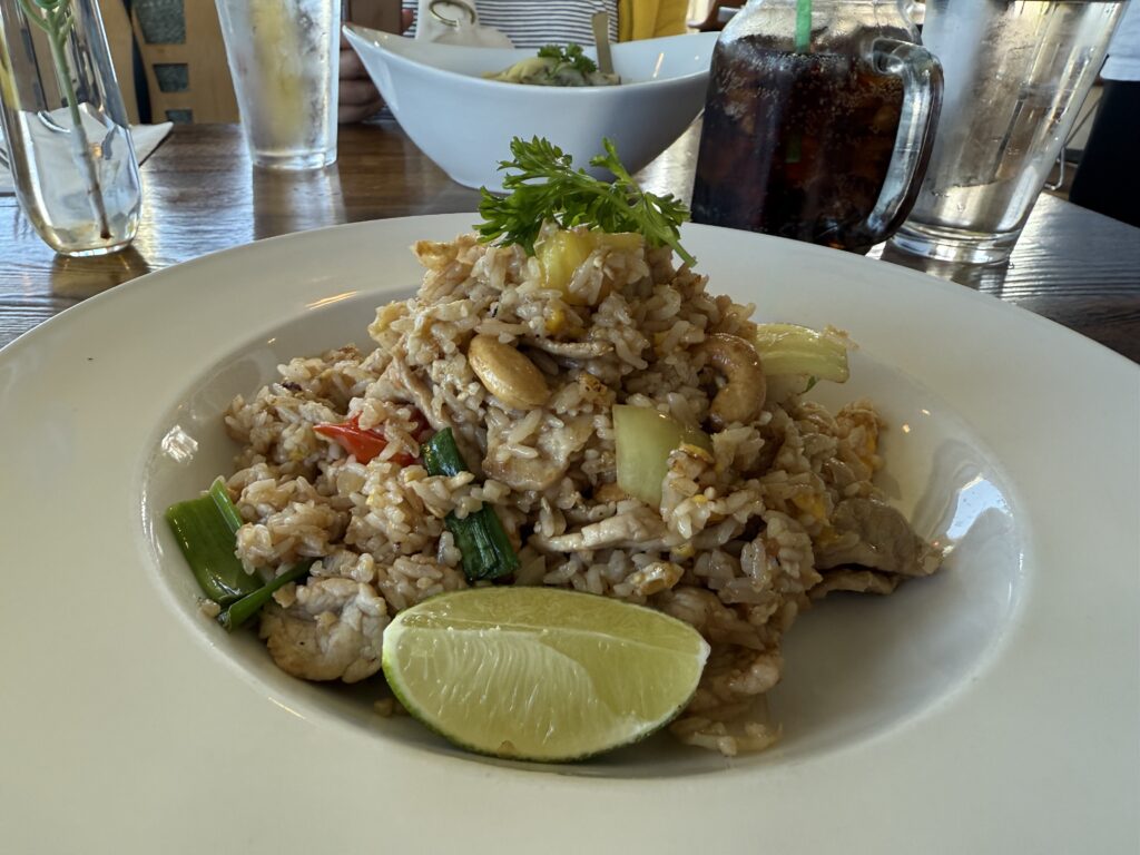 Pineapple pork rice